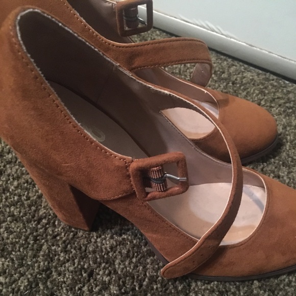 Mix No. 6 brown suede heels - Picture 3 of 7